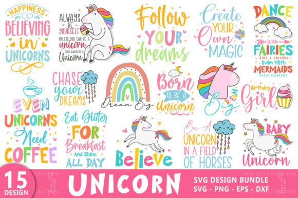 Download Unicorn SVG Bundle - Unicorn svg Collection