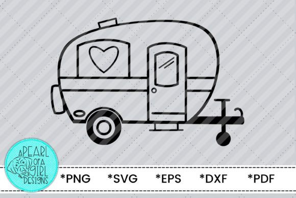 Download Cute Camper Svg, Camper Illustration - Camper Collection