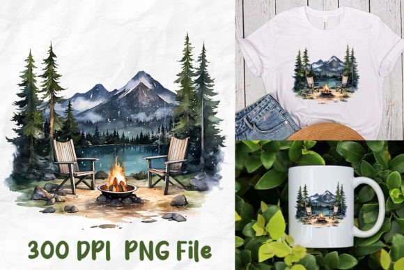 Download Camping Happy Camper Campfire Forest - Camper Collection