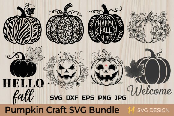 Download Pumpkin Craft SVG Bundle - Premium Resources
