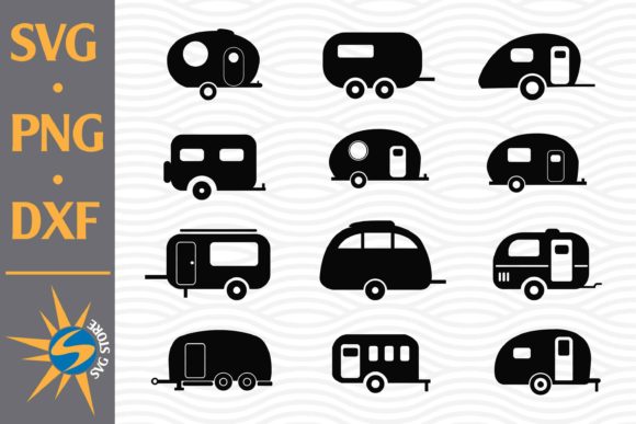 Download Camper Silhouette Bundle - Camper Collection